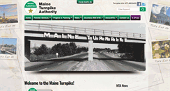 Desktop Screenshot of maineturnpike.com